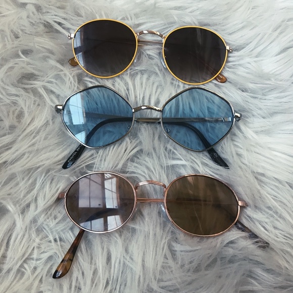 Urban Outfitters Accessories - Bundle of Three Urban Outfitters Round Sunglasses